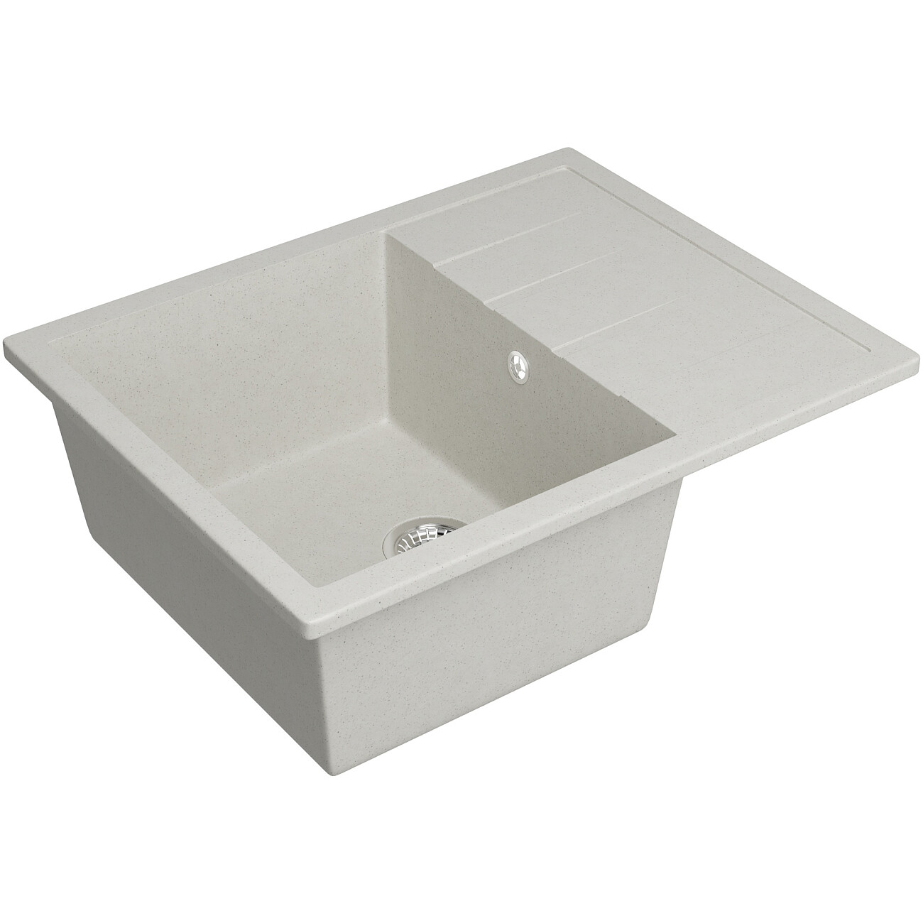 Мойка кухонная белая Domaci "Болонья" М-151-001 - изображение 9