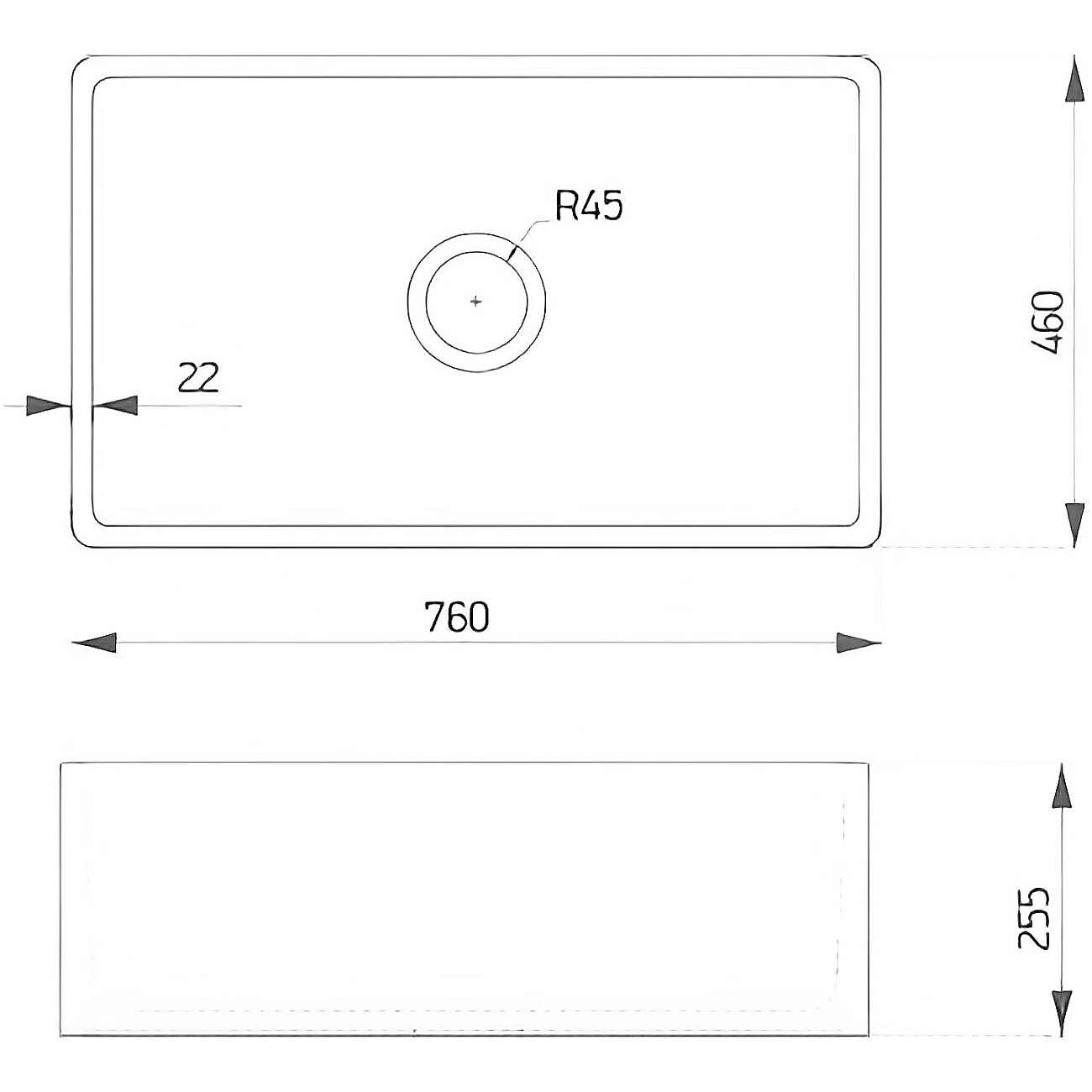 Мойка кухонная антрацит Domaci "Сиена" 50276-112 со смесителем "Ливорно" WFD05002K - изображение 6