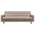 Диван Bantam Sofa большой прямой бежевый