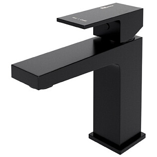 Смеситель для раковины однорычажный черный Wasserkraft Abens 2003