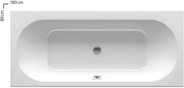 Ванна акриловая 180х80 см белая Ravak City C920000000 - изображение 1