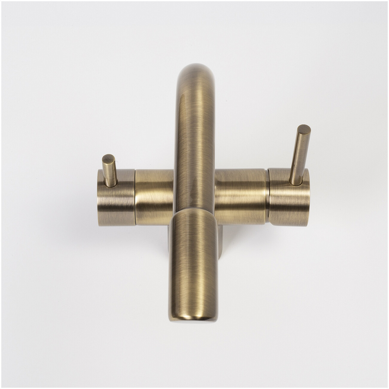 Смеситель для кухни под фильтр из латуни светлая бронза Wasserkraft A8037 - изображение 10