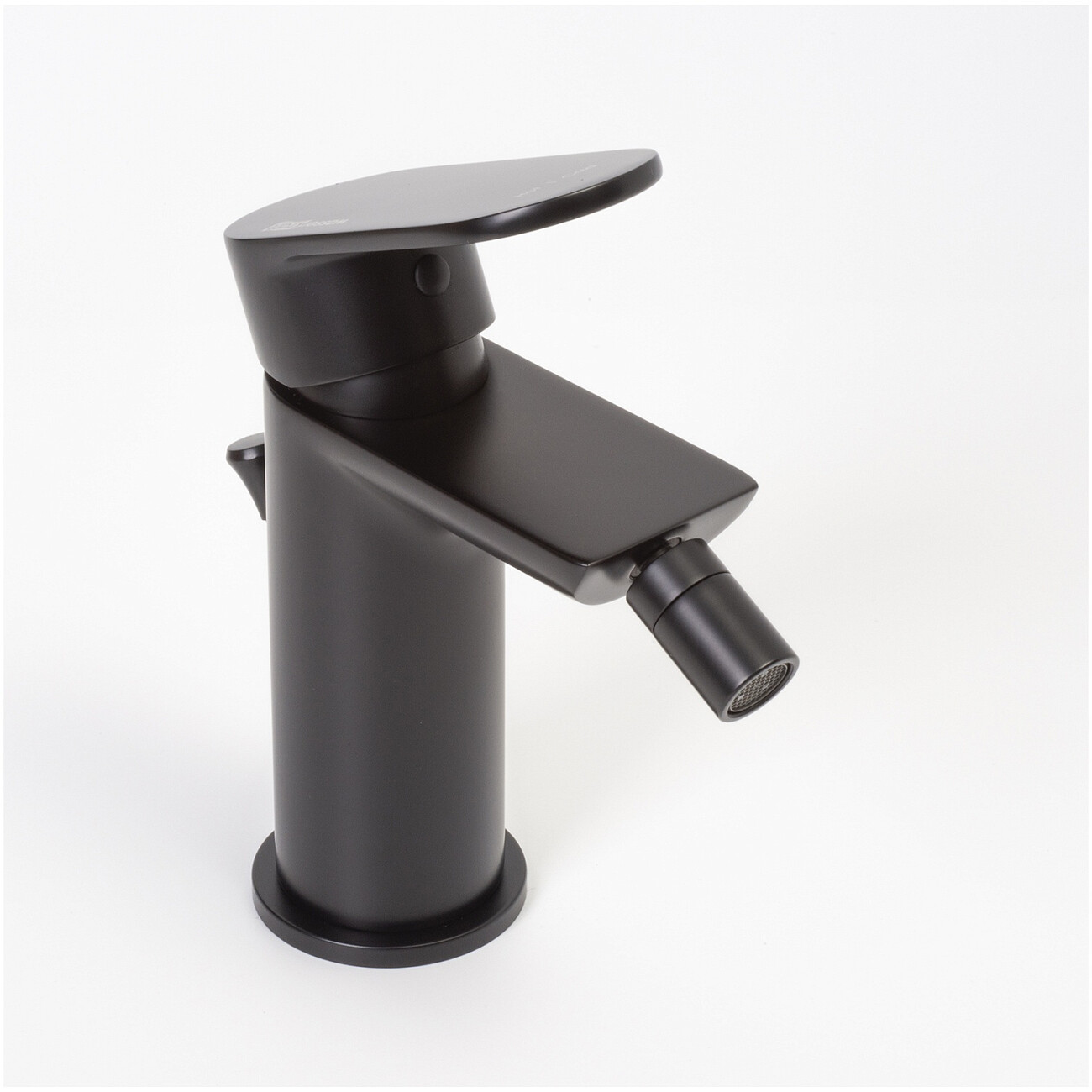 Смеситель для биде из латуни черный Wasserkraft 7406 - изображение 9