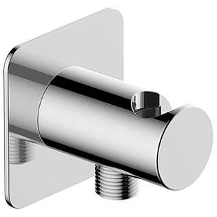 Шланговое подключение с держателем душа хром Wasserkraft A271