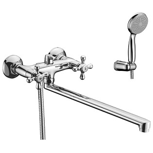Смеситель универсальный хром Lemark Standard LM2112C