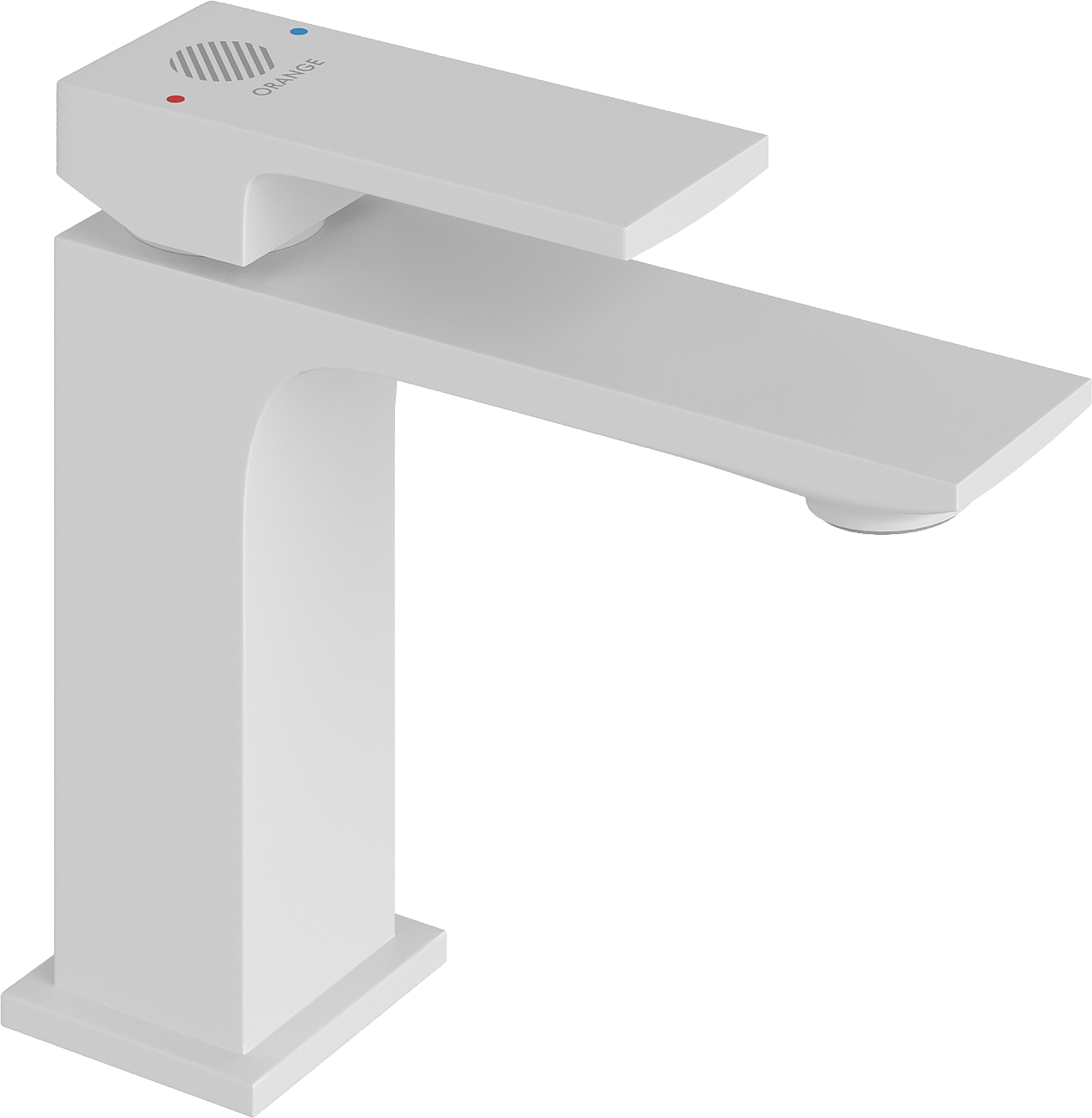 Смеситель для раковины однорычажный белый Stworki "Карлстад" KAS-01w - изображение 6