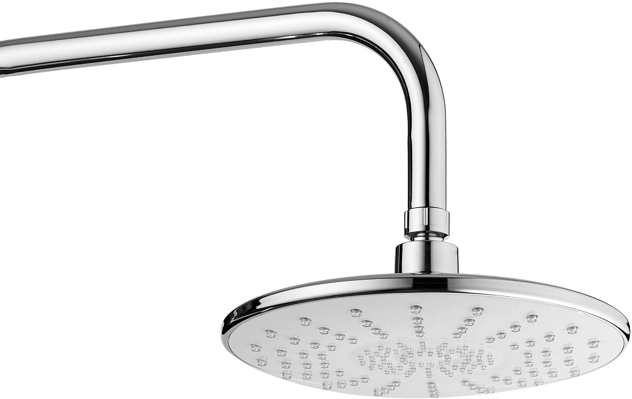 Душевая стойка с верхним душем с держателем и мыльницей хром Stworki "Скаген" SK-03cr - изображение 10