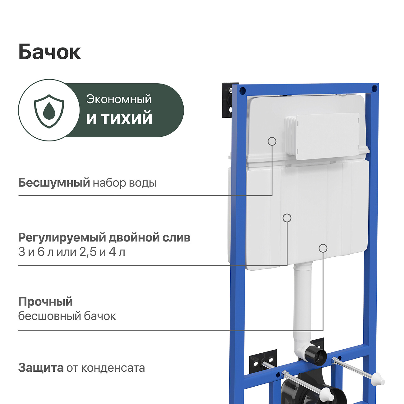 Система инсталляции для унитазов Stworki 510163 - изображение 6