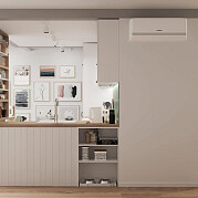 Интерьер кафе и ресторана в скандинавском стиле, проект «77м2 Квартал на Декабристов» Интерьер кафе и ресторана в скандинавском стиле, проект «77м2 Квартал на Декабристов»