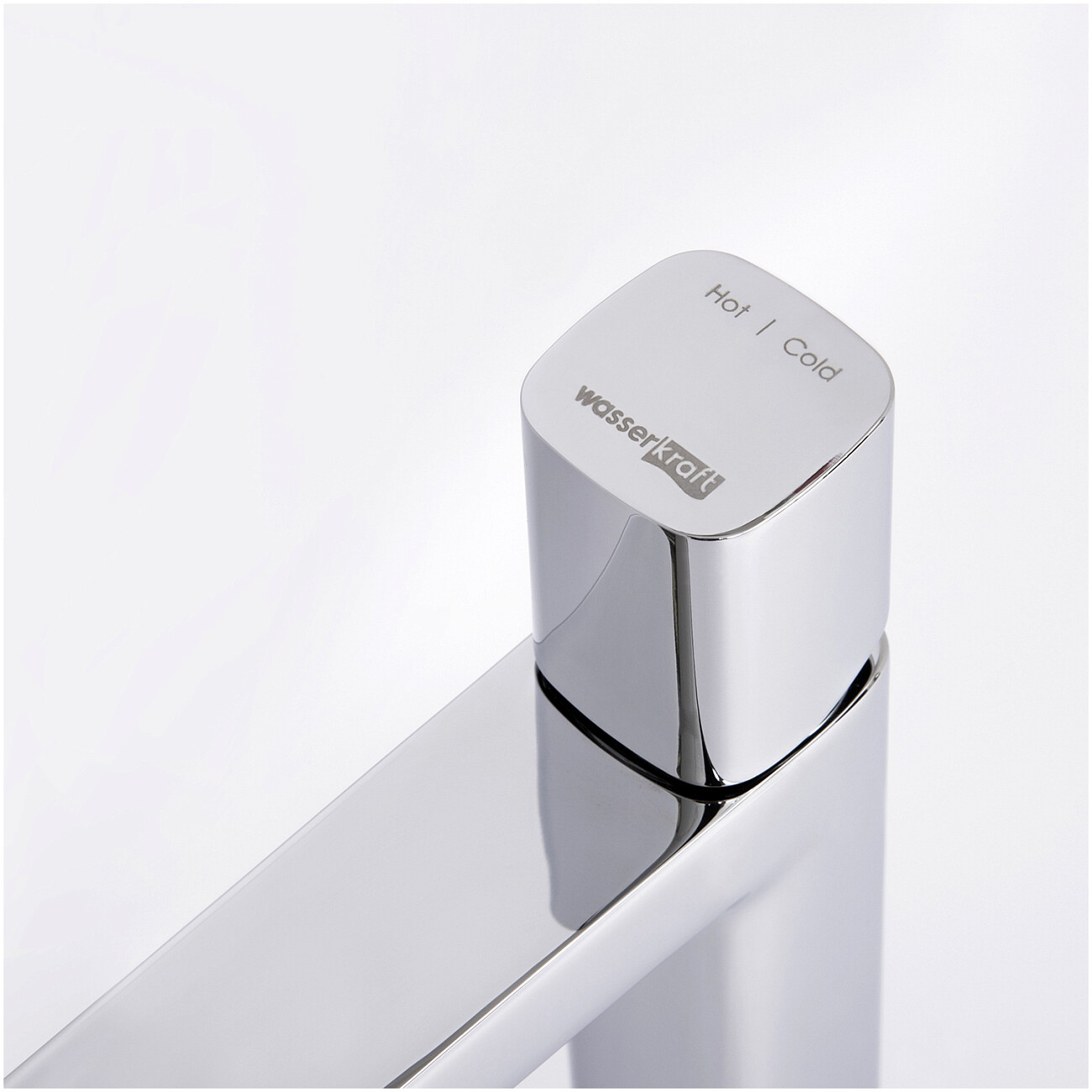 Смеситель для раковины из латуни хром Wasserkraft 8603H - изображение 9