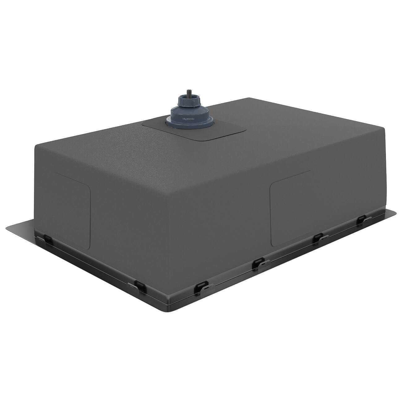 Кухонная мойка из нержавеющей стали 50х65 см оружейная сталь Reflexion Iseo RX2265BL - изображение 5