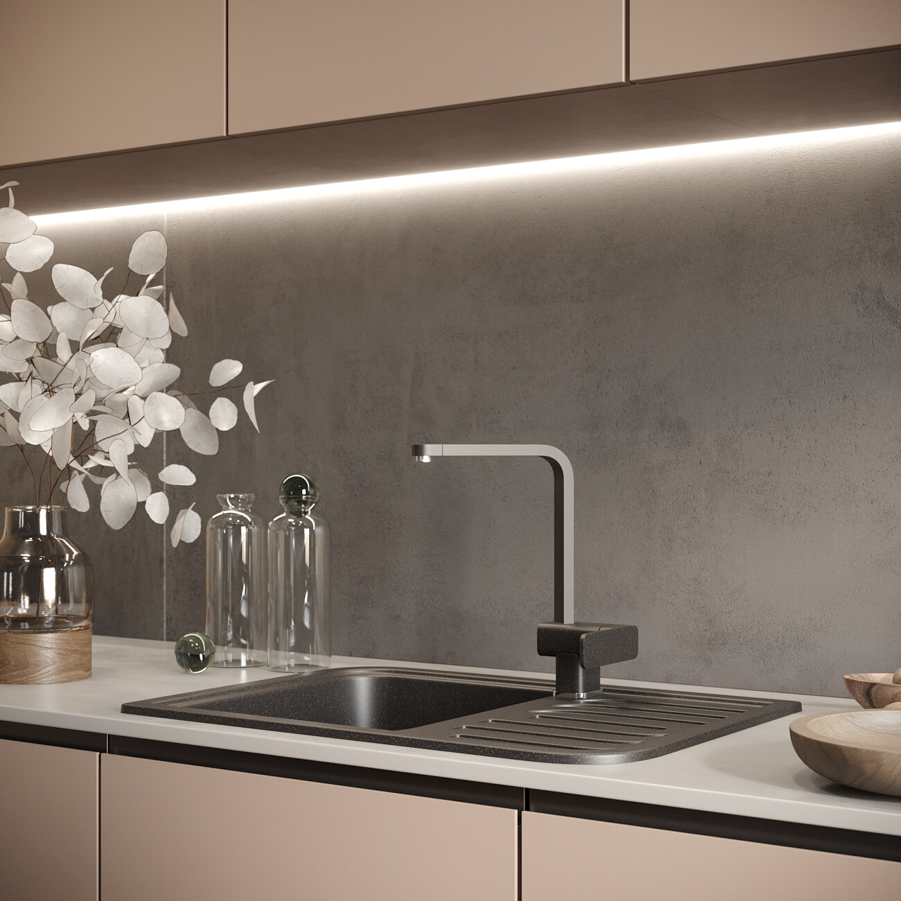 Мойка кухонная морион Domaci "Солерно" EMQ-1695.Q - изображение 2