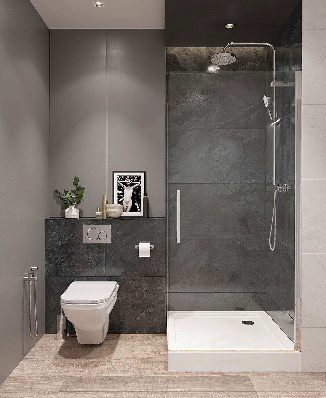 Душевой уголок 89х89 см с поддоном хром, прозрачный, белый Diwo "Анапа" - изображение 5