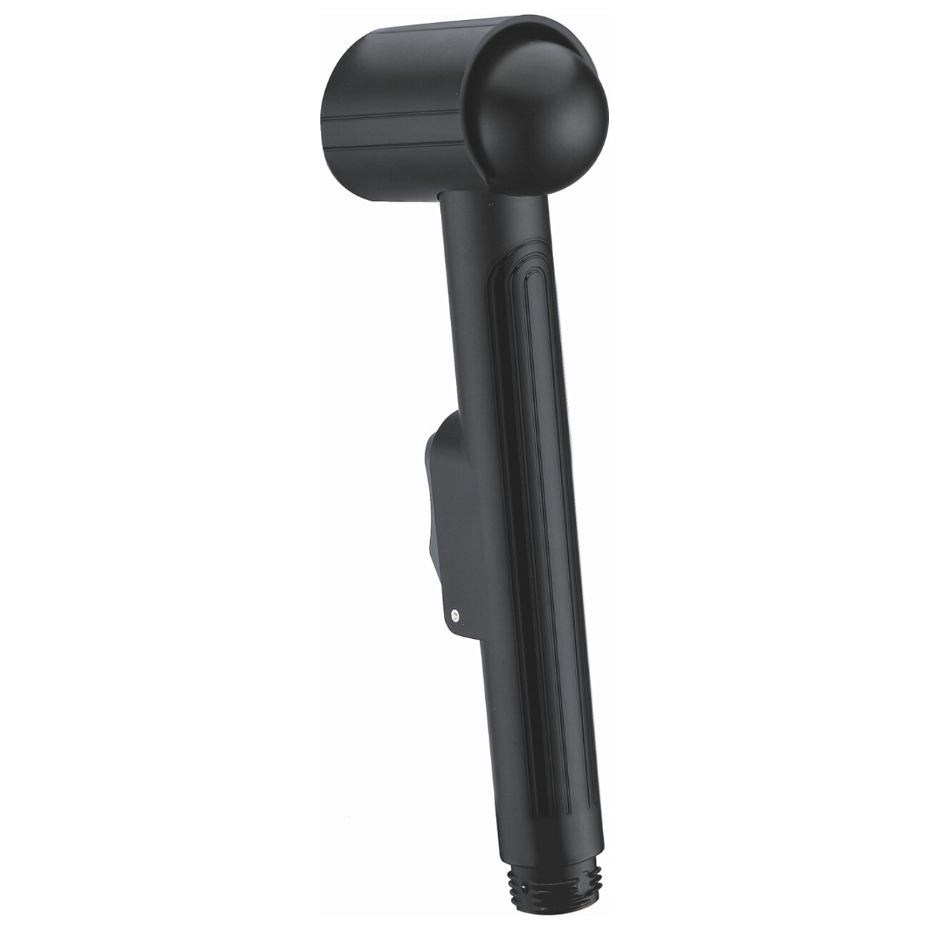 Лейка для гигиенического душа круглая с настенным держателем черная Wasserkraft A081 - изображение 2