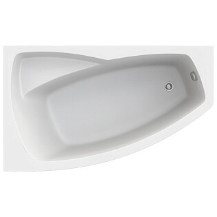 Ванна акриловая угловая левая 90х150 см белая Creto Madison 22-1111