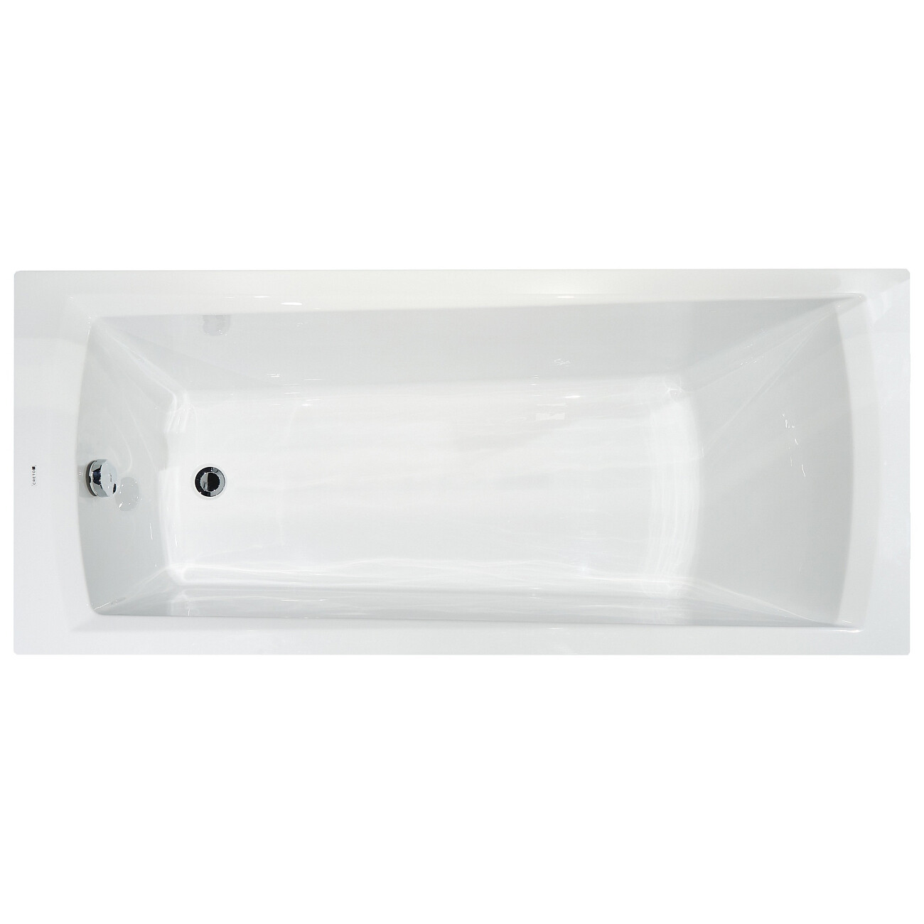 Ванна акриловая 170х75 см белая Creto Ares 1-1144 - изображение 2