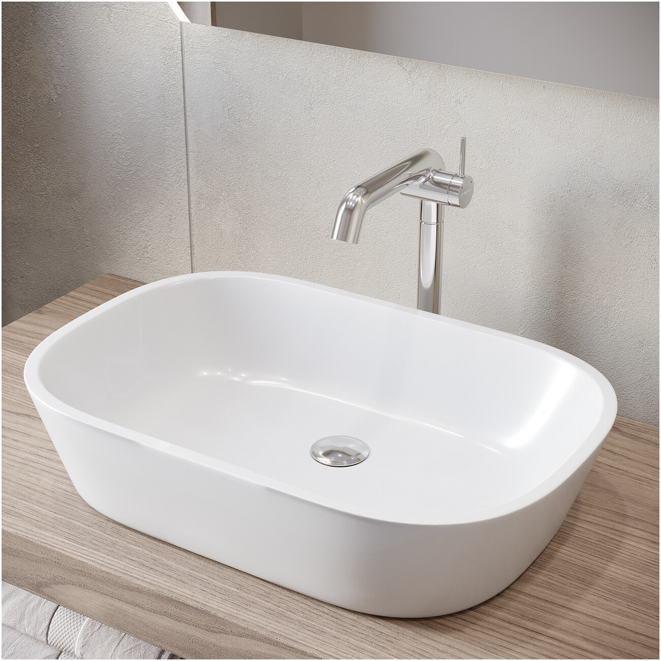 Смеситель для раковины однорычажный хром Stworki "Лунд" S25025CR - изображение 7