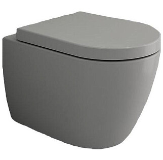 Унитаз подвесной безободковый серый Bocchi Venezia 1295-006-0129