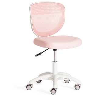 Кресло детское на колесиках розовое Junior M Pink