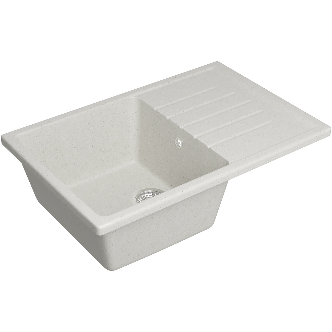 Мойка кухонная белая Domaci "Болонья" М-16-001 - изображение 9