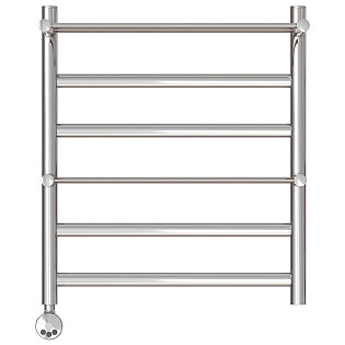 Полотенцесушитель электрический 50х60 см с двумя полками хром Point &quot;Артемида&quot; PN14156PE П4