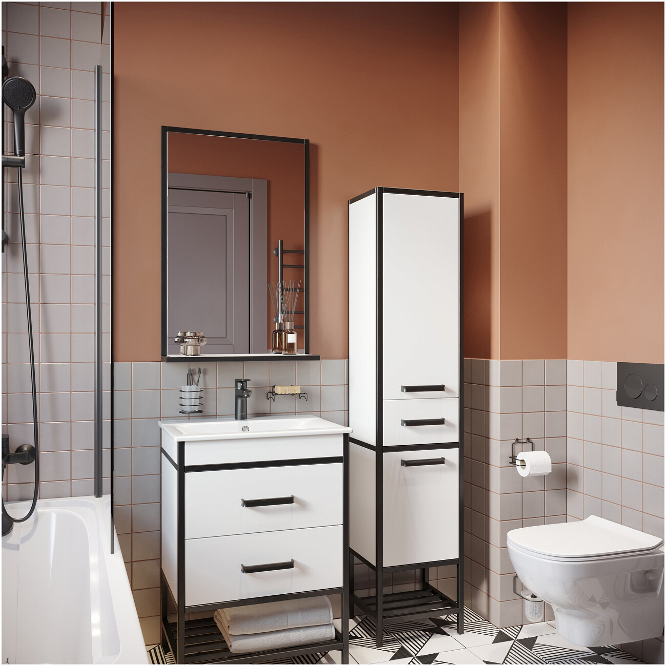 Ванна акриловая 150x75 см белая Diwo "Самара" Щ0000046593, Щ0000048583 - изображение 4