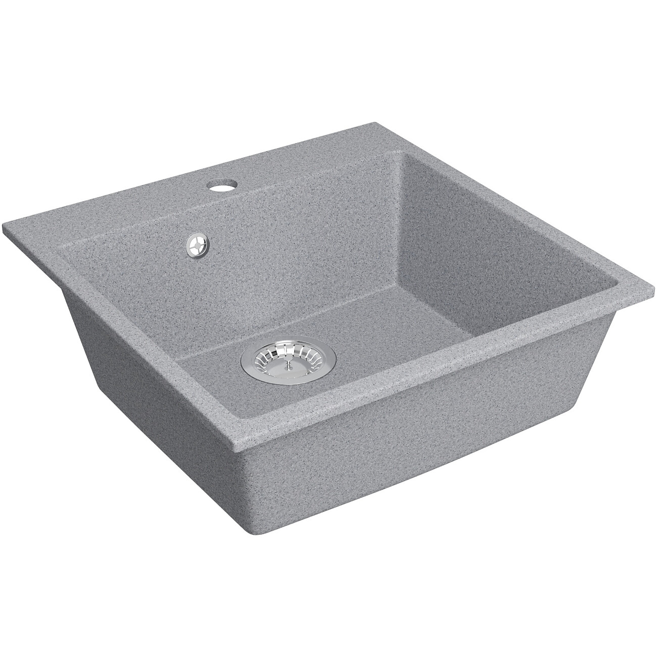 Мойка кухонная серая Domaci "Болонья" М-42-005 - изображение 9