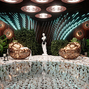 Интерьер кафе и ресторана в современном стиле, проект «The Aphrodite's Chair» Интерьер кафе и ресторана в современном стиле, проект «The Aphrodite's Chair»