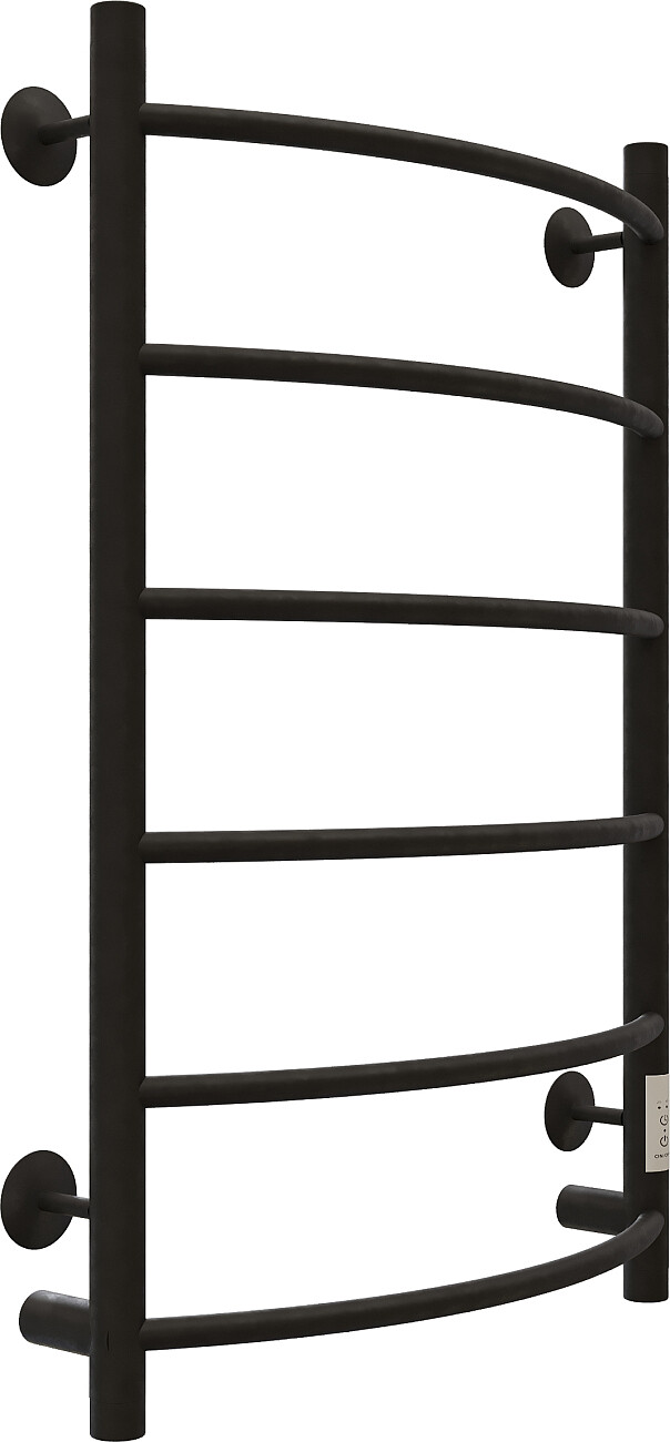 Полотенцесушитель электрический 80х50 см черный Ewrika "Сафо БРР" - изображение 5