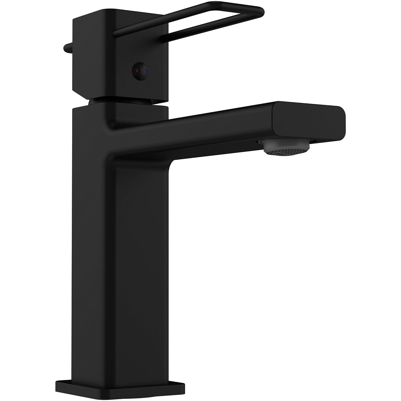 Смеситель для раковины однорычажный черный Stworki "Брамминг" S40010BK - изображение 8