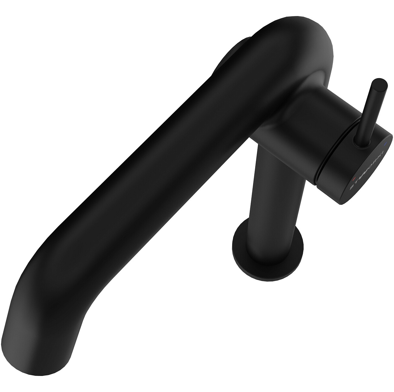 Смеситель для раковины однорычажный черный Stworki "Лунд" S25020BK - изображение 10