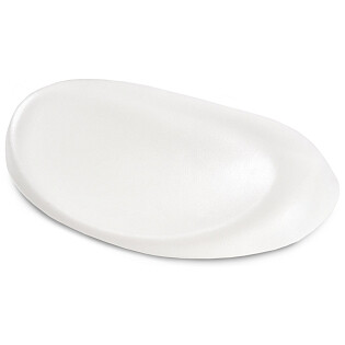 Подголовник для ванны полиуретановый белый Creto 1-07PW