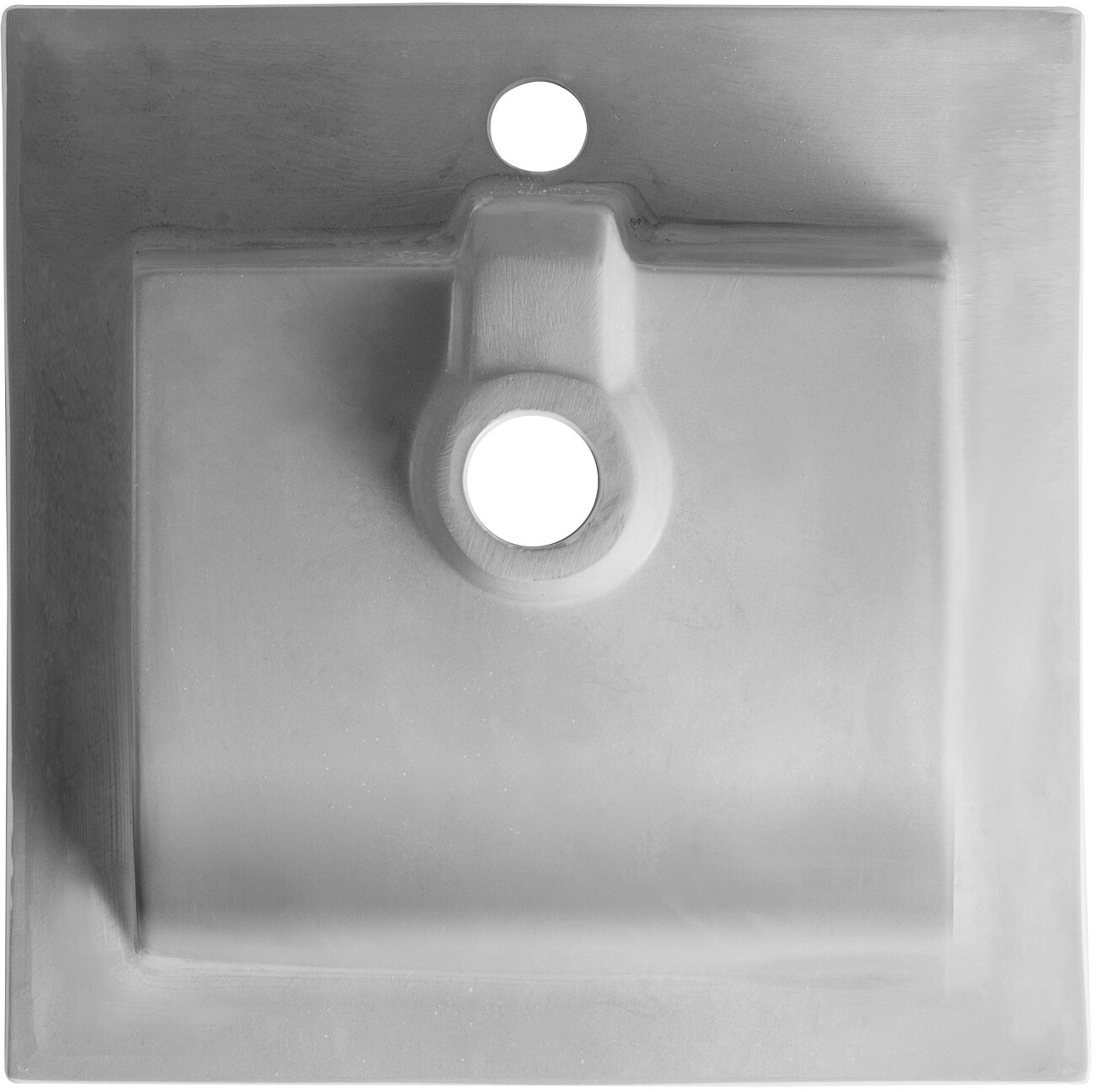Раковина накладная фарфоровая квадратная 42 см белая Stworki "Ольтен" OLT-01kv - изображение 6