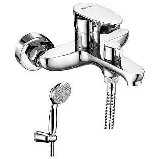 Смеситель для ванны хром Lemark Nero LM0214C