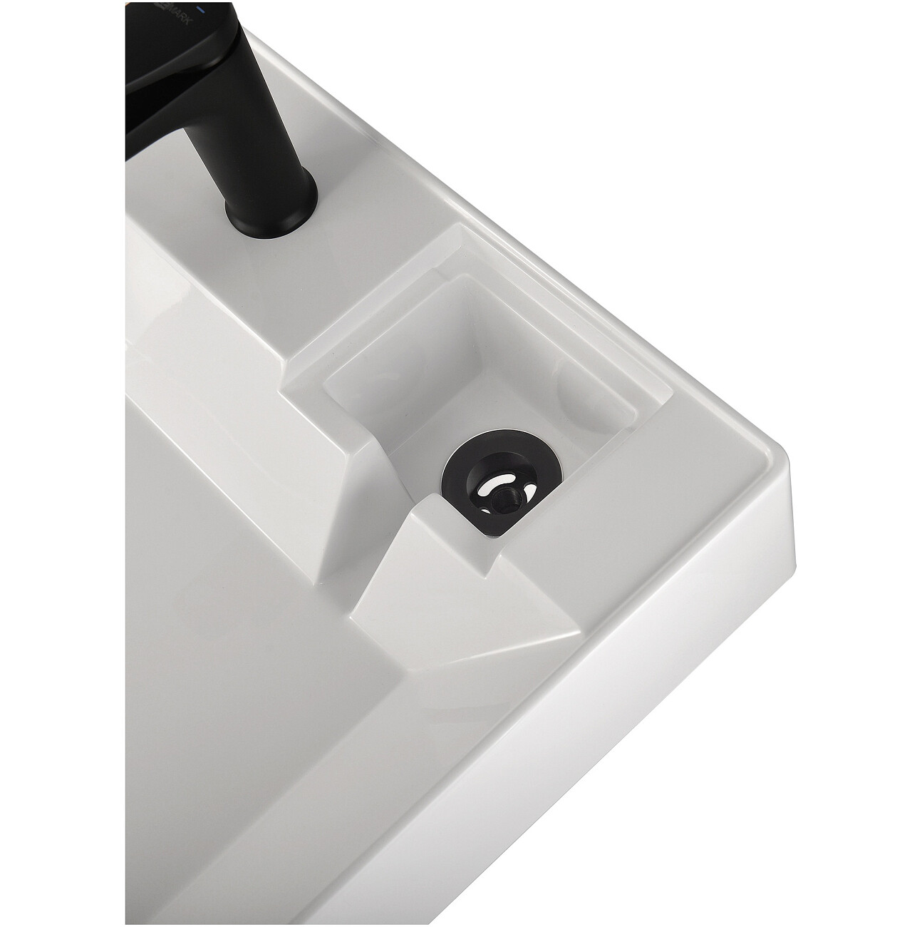 Раковина для установки над стиральной машиной 60х60 см белая Reflection Alpha RF6050TE - изображение 3