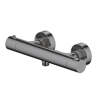 Смеситель для душа термостатический черный хром Aquatek &quot;Европа&quot; AQ1363BGM