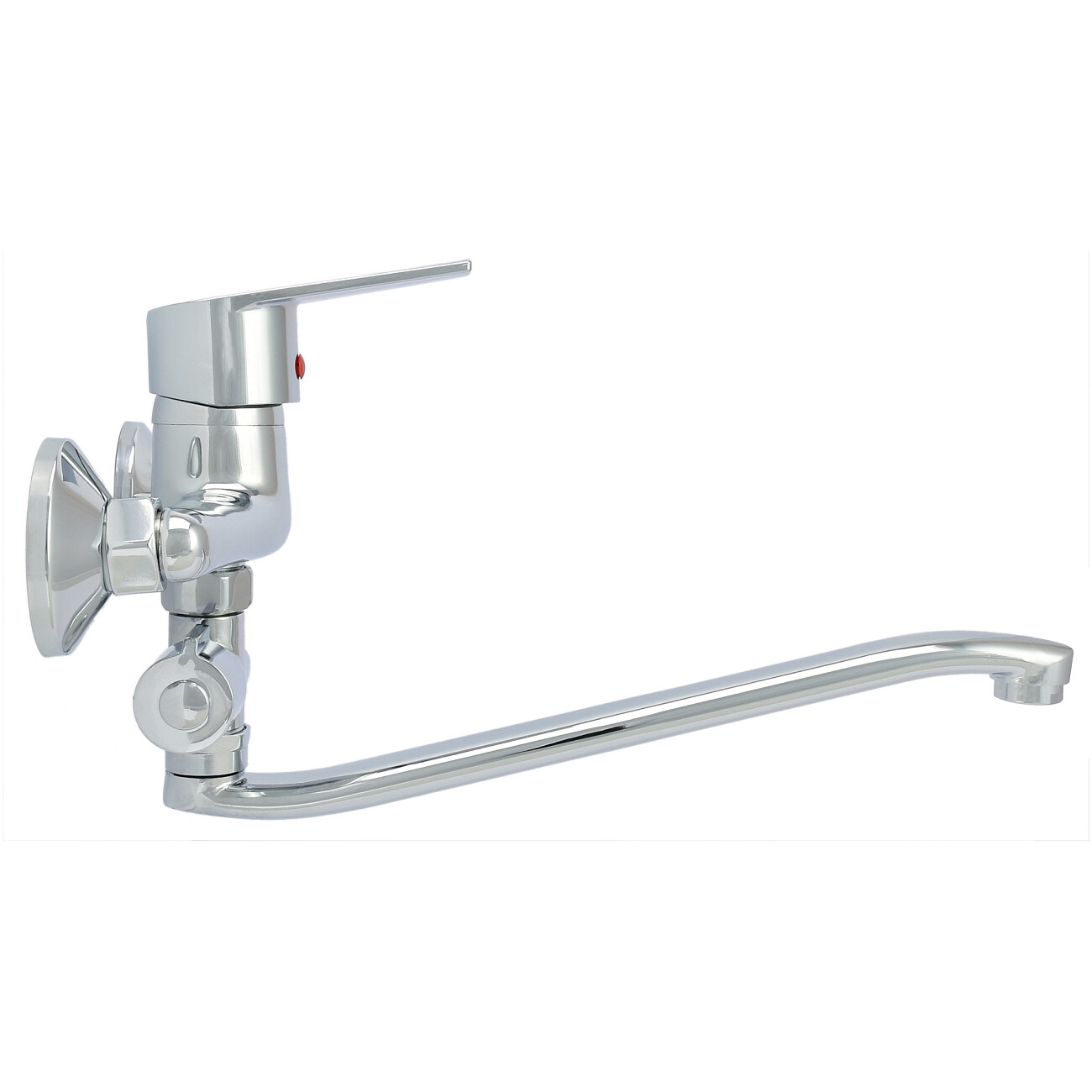 Смеситель для ванны однорычажный с душевым гарнитуром хром Istok life Standard 0402.412 - изображение 4