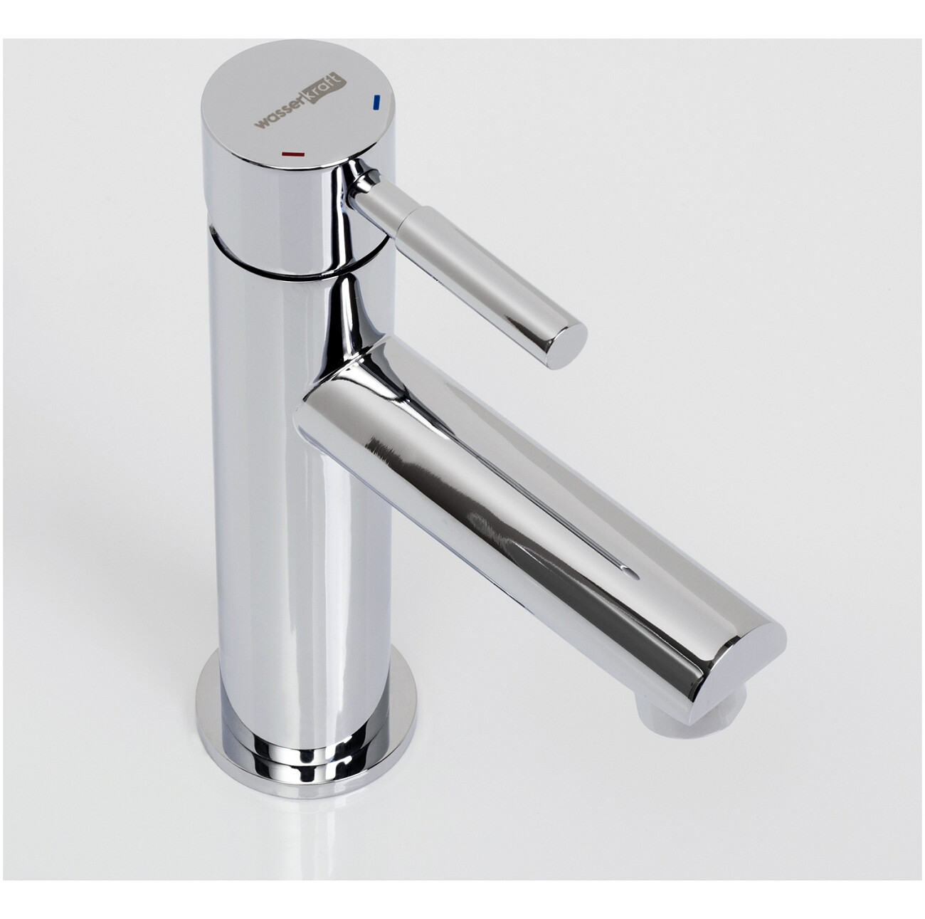 Смеситель для раковины из латуни хром Wasserkraft 4104 - изображение 9