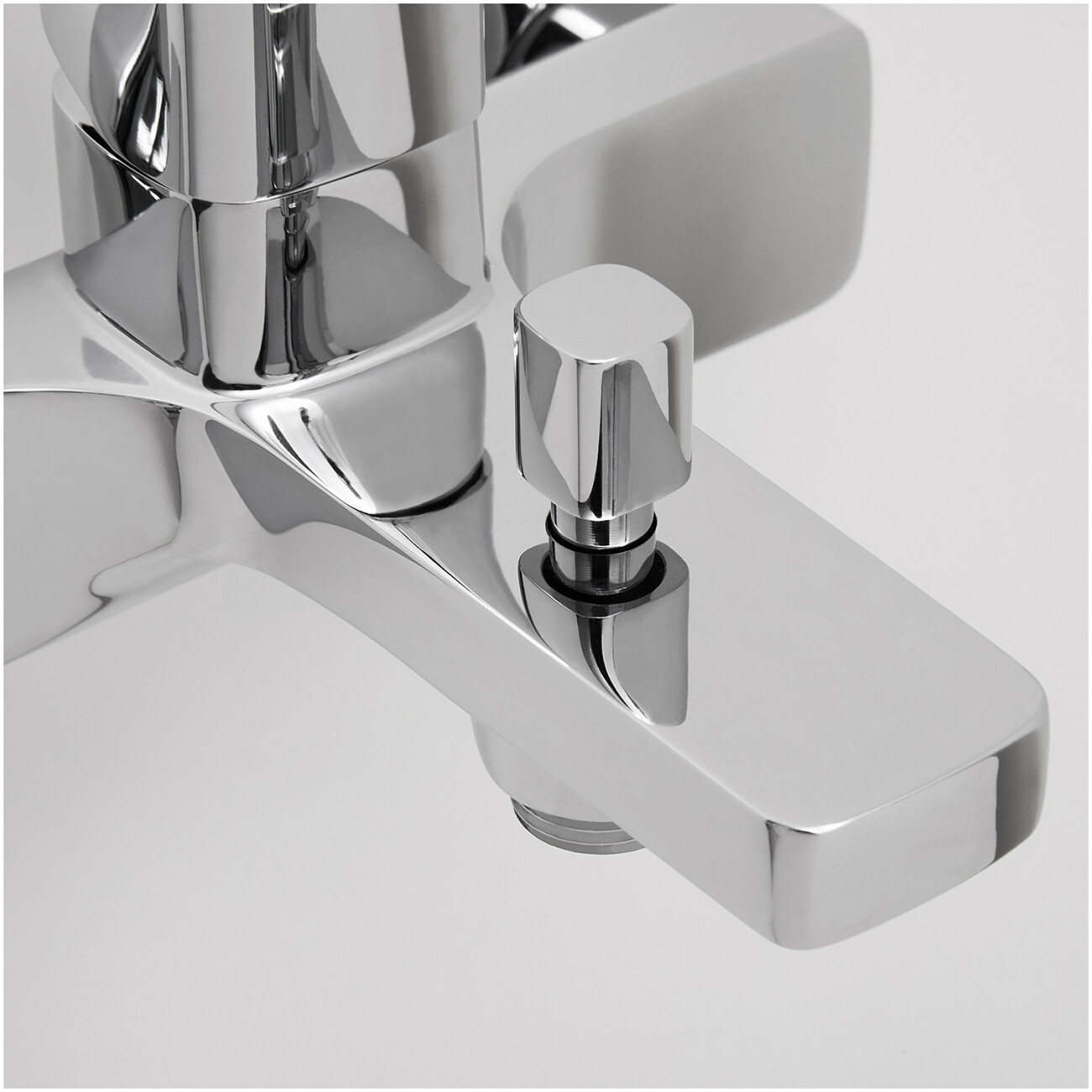 Смеситель для ванны и душа из латуни хром Wasserkraft 8601 - изображение 9