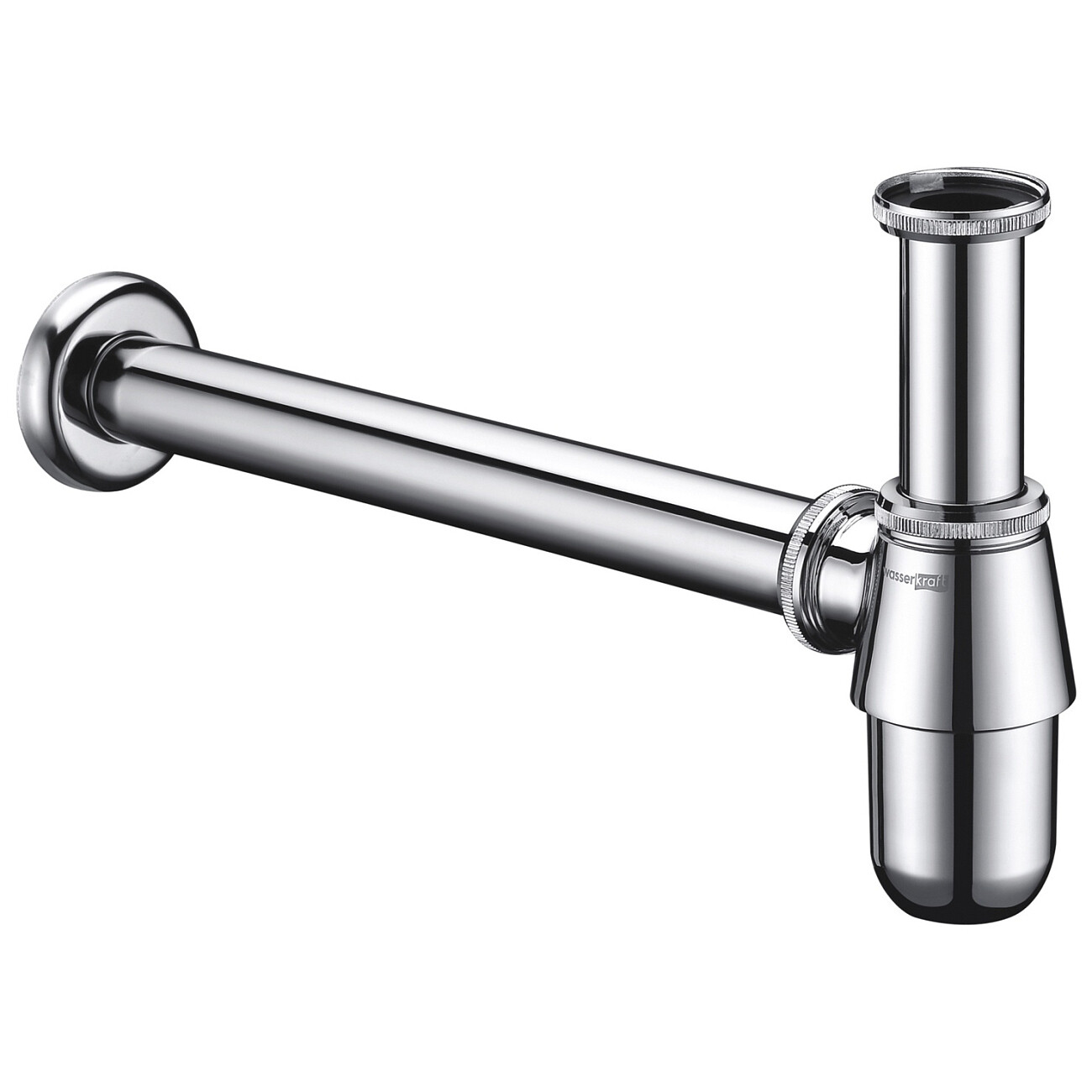 Сифон для раковины латунный хром Wasserkraft A071 - изображение 2