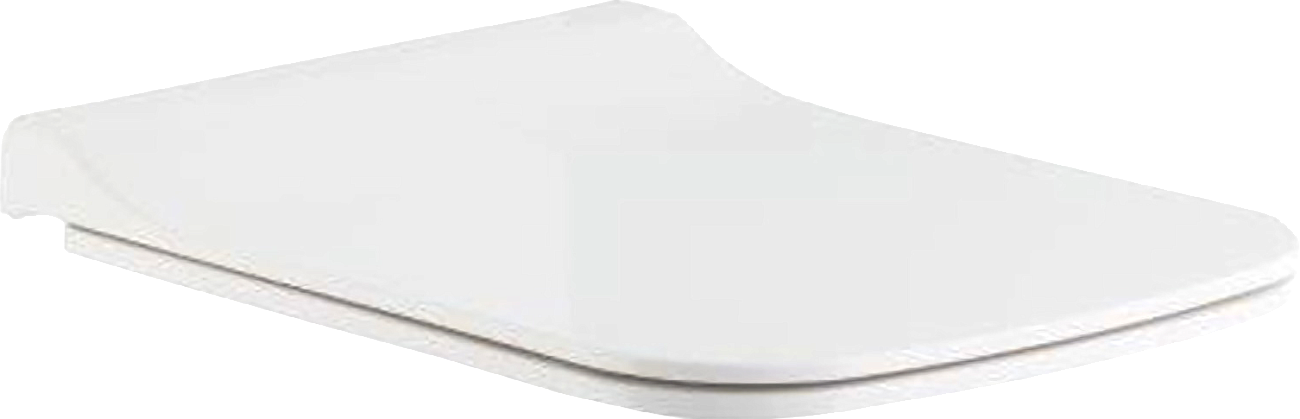 Унитаз белый Seramiksan Saturn Rimout A141151H с инсталляцией VitrA 800-2012 с белой кнопкой - изображение 5