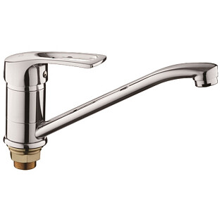 Смеситель для кухни однорычажный хром D-Lin D154422-6