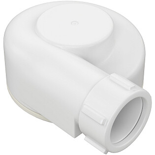 Сифон для поддона пластиковый 11,5х15 см белый Creto СЛ00094 сЛ00094