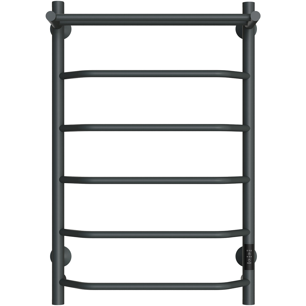 Полотенцесушитель электрический 80х50 см с полкой графит Ewrika "Сафо" FT - изображение 8