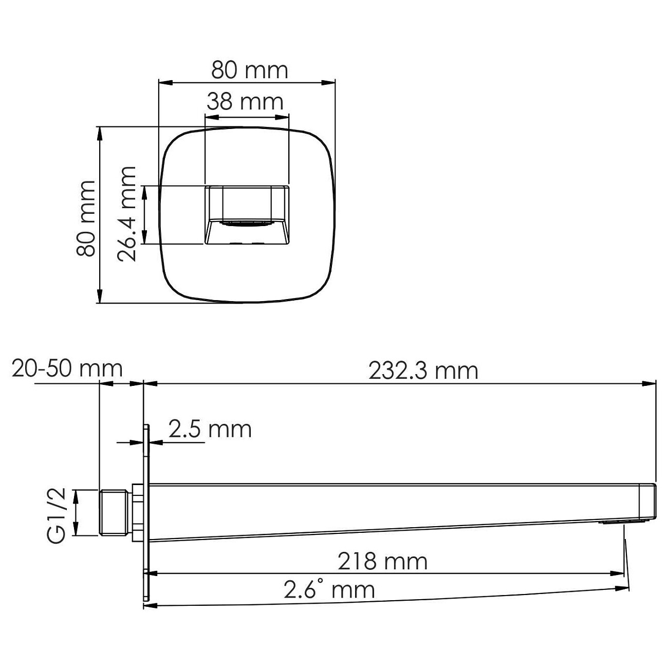 Встраиваемый комплект для ванны черный матовый A9151.265.315.219.162.327.242.217 - изображение 7
