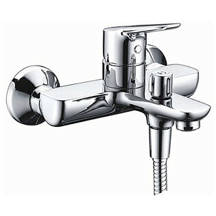 Душевой комплект с лейкой и коротким изливом хром Wasserkraft Lippe 4501