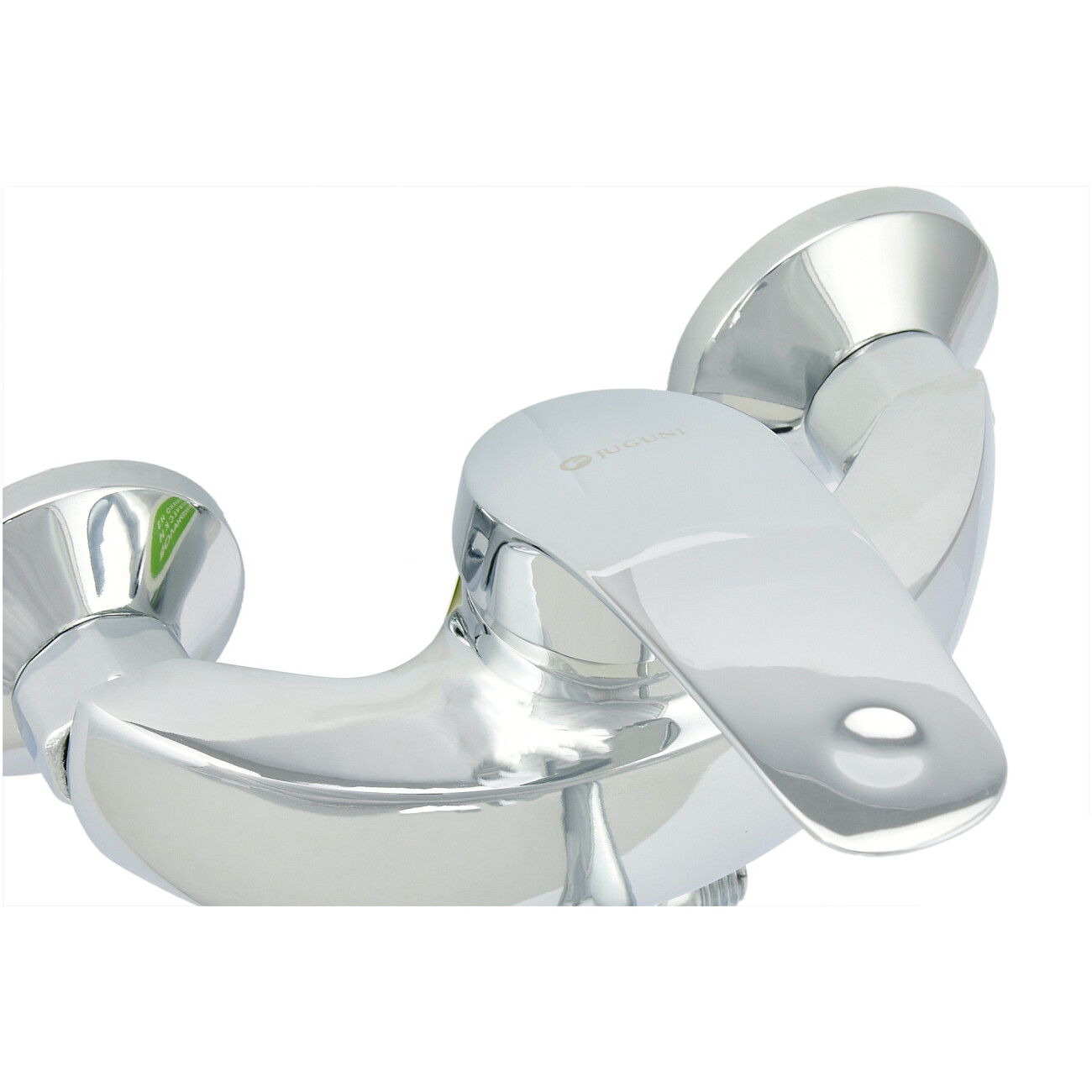 Смеситель для ванны однорычажный с душевым гарнитуром хром Juguni Luxe Perseus JGN0121 0402.704 - изображение 4