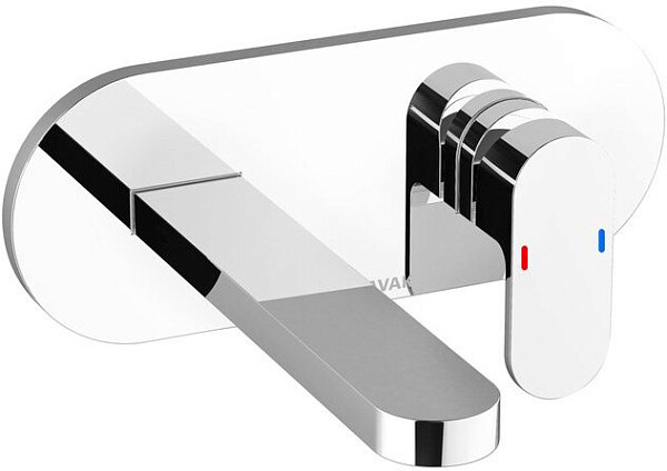 Смеситель для раковины встраиваемый однорычажный хром Ravak Chrome CR 019.00 X070093 - изображение 1