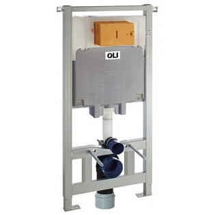 Система инсталляции для подвесного унитаза пневматическая серая Oli 80 300573p