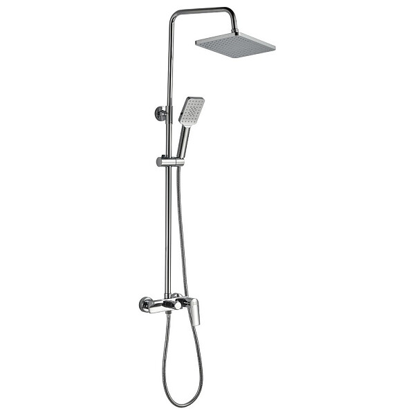 Душевая стойка с верхним душем и смесителем хром Boch Mann Mimi BM8602 - изображение 1